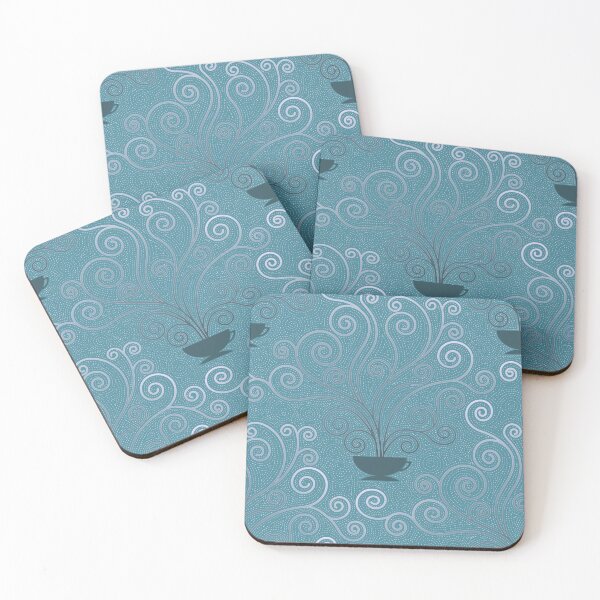 Item preview, Cafe Luxe - Faded Jade designed and sold by Carina Parry Studios.