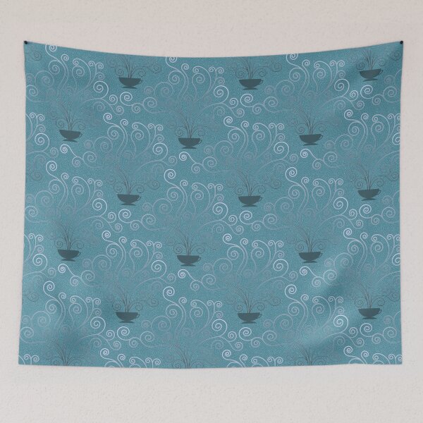 Item preview, Cafe Luxe - Faded Jade designed and sold by Carina Parry Studios.