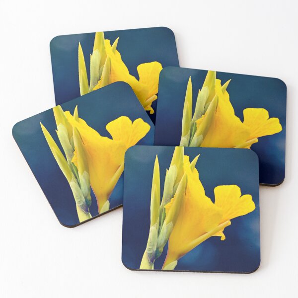 Item preview, Yellow Flower Blue Lighting designed and sold by bertsworks300.