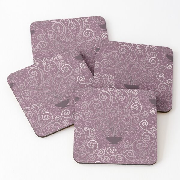 Item preview, Cafe Luxe - Dirty Purple designed and sold by Carina Parry Studios.