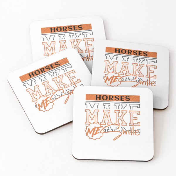Item preview, Horses Make Me Smile designed and sold by digitalbarn.