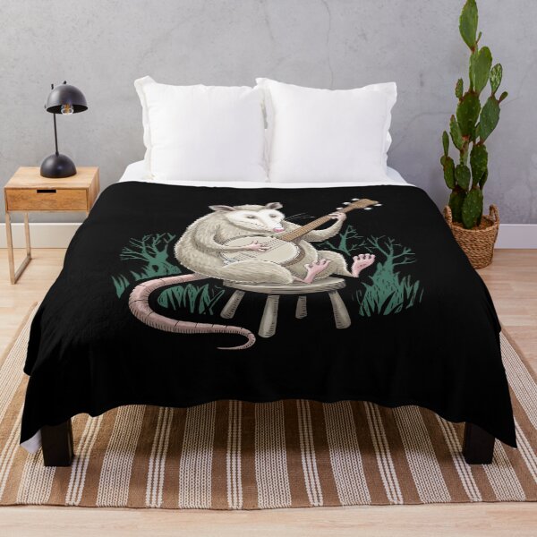 Item preview, Funny Opossum Playing Banjo designed and sold by MaxxerDesigns.