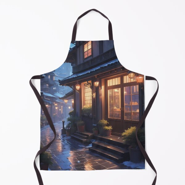 Item preview, Original Night Sky Urban Landscapes Winter Art Wonderland designed and sold by ART ATTACK ZONE.