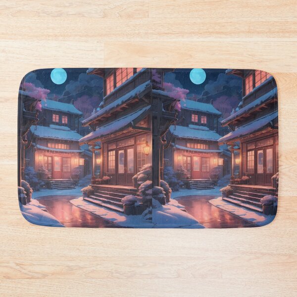Item preview, Bubble Night Sky Urban Landscapes Winter Art Wonderland designed and sold by ART ATTACK ZONE.