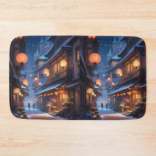Item preview, Castles Night Sky Urban Landscapes Winter Art Wonderland designed and sold by ART ATTACK ZONE.