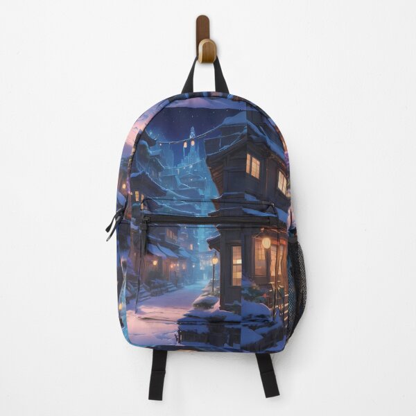 Item preview, Room Night Sky Urban Landscapes Winter Art Wonderland designed and sold by ART ATTACK ZONE.