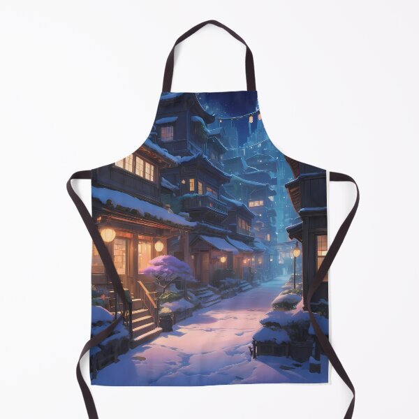 Item preview, Room Night Sky Urban Landscapes Winter Art Wonderland designed and sold by ART ATTACK ZONE.