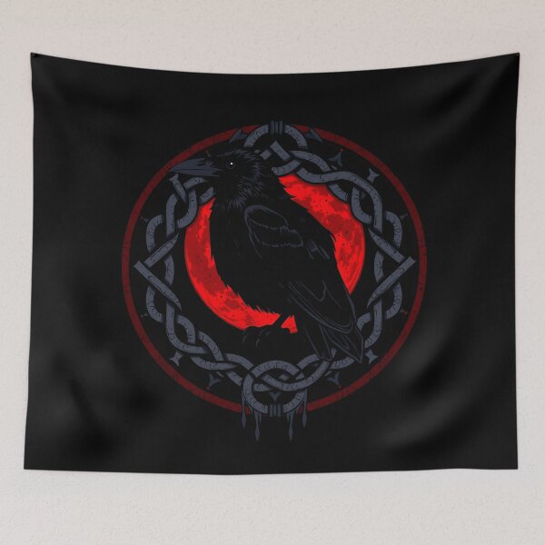 Item preview, Viking Raven EDDA designed and sold by svarupa.