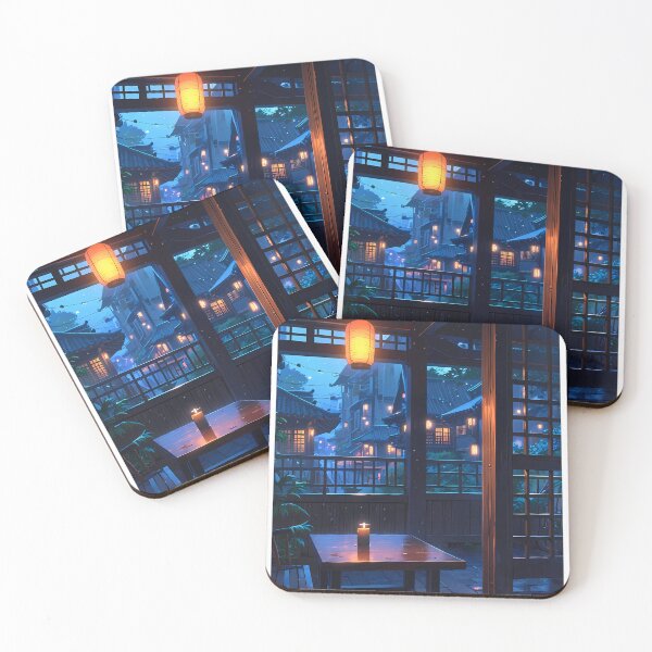 Item preview, Chill Vibes NightSky Urban Landscapes Winter Art Wonderland designed and sold by ART ATTACK ZONE.
