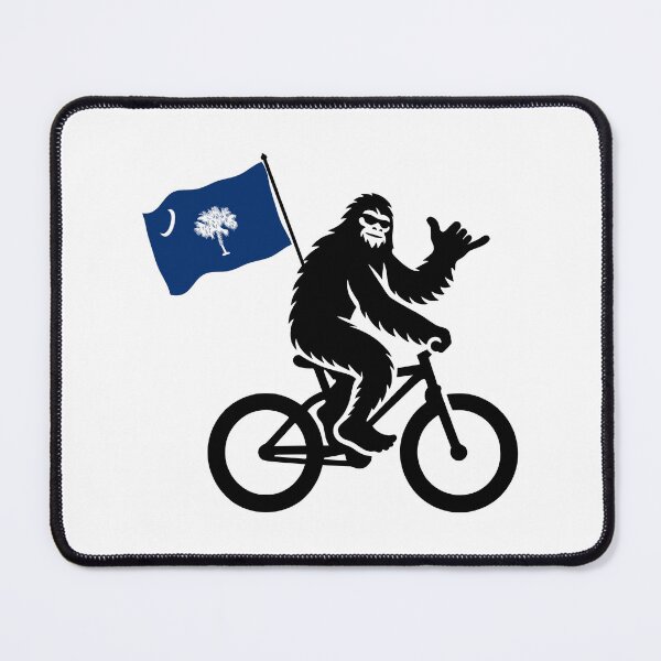 Item preview, Bigfoot Cycling South Carolina Flag designed and sold by Esskay Designs.