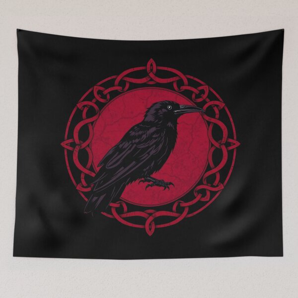 Item preview, Viking Raven EDDA designed and sold by svarupa.
