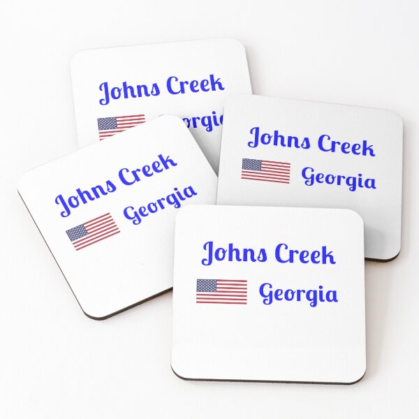 Item preview, Johns Creek Georgia - Stylish Prints, designed and sold by Fleetwood1994.