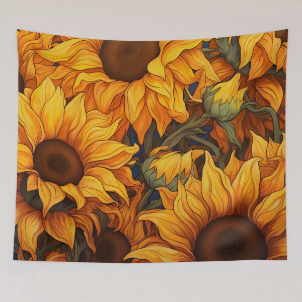 Item preview, Sunflowers designed and sold by whitecat23.