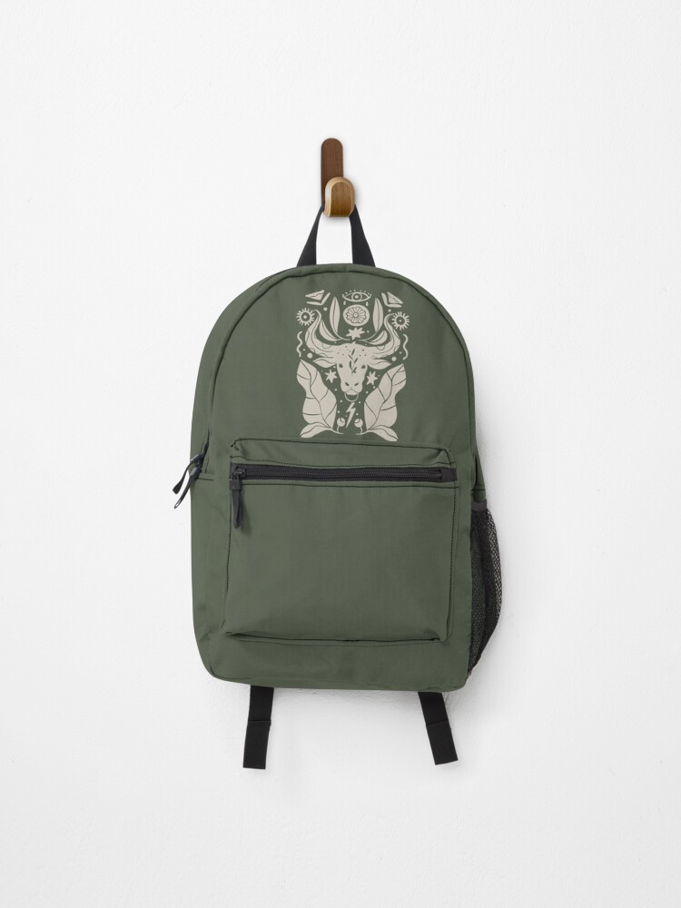 Thumbnail 1 of 3, Backpack, Taurus Celestial Roots designed and sold by UPPrints.