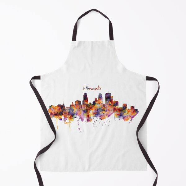 Item preview, Minneapolis Skyline Watercolor designed and sold by caracatita75.