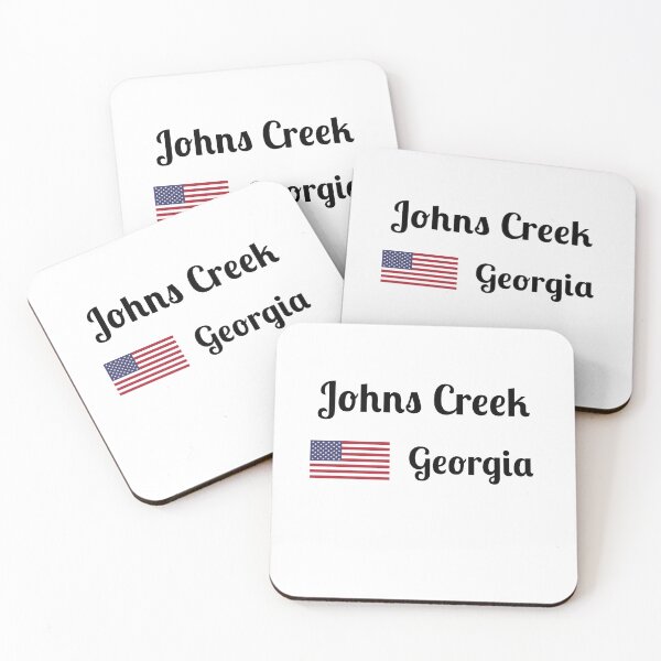Item preview, Johns Creek Georgia - Stylish Prints, designed and sold by Fleetwood1994.