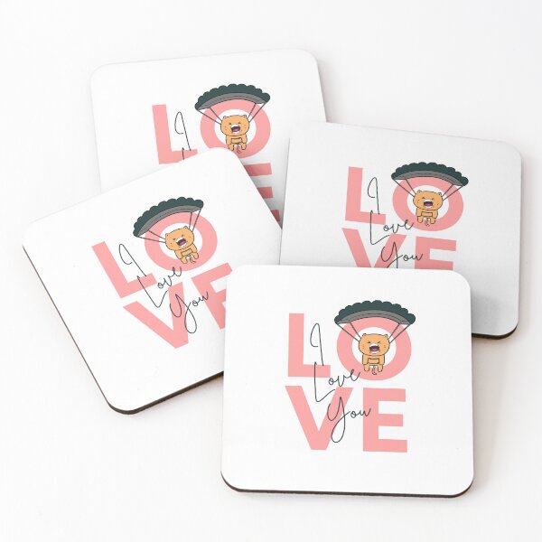 Item preview, I love You (CAT Flying) designed and sold by iphie-josanto.