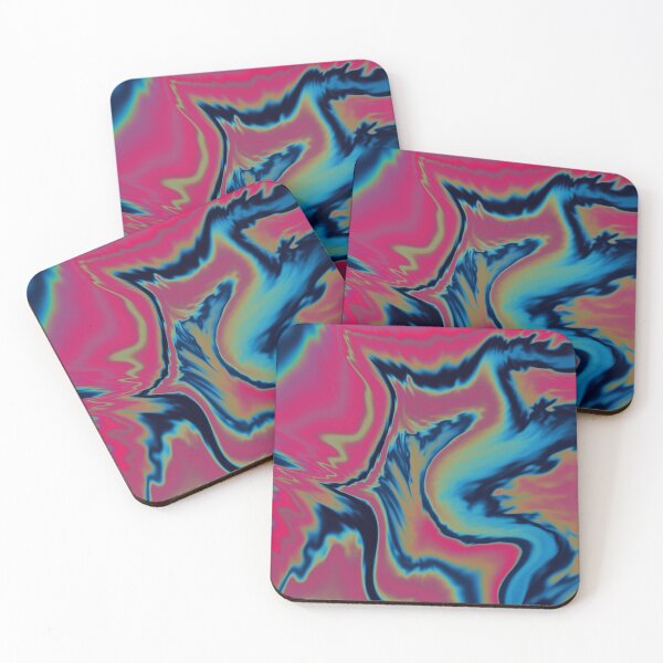 Item preview, Beautiful Mess Rainbow Trippy Abstract designed and sold by Quoppidou.