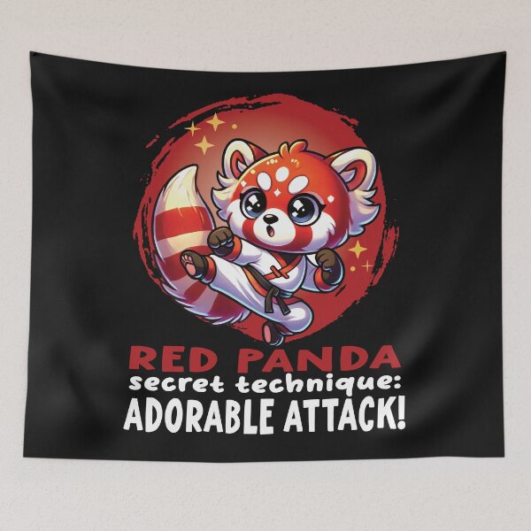 Item preview, Red Panda's Secret Technique: Adorable Attack designed and sold by samah82.