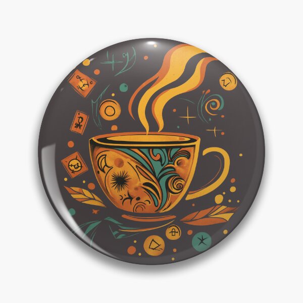 Item preview, Worship Coffee in Retro Style designed and sold by Green-Grin.