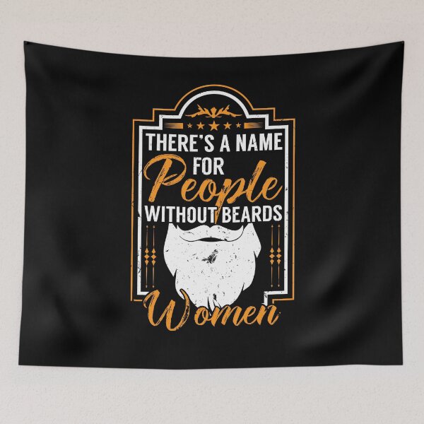 Item preview, People Without Beards designed and sold by TomGiantDesigns.