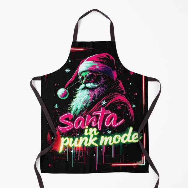 Artikelvorschau, Neon-Weihnachtsmann im Punk-Modus entworfen und verkauft von Zatch-Bell.