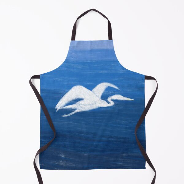 Item preview, A white bird flying at tranquil night designed and sold by greenPQBstudio.