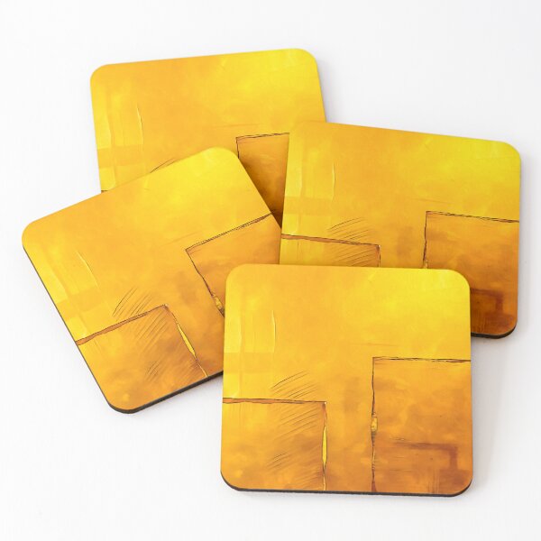 Item preview, Sunrise in Gold - Abstract Yellow Symphony designed and sold by Mark Fischer.