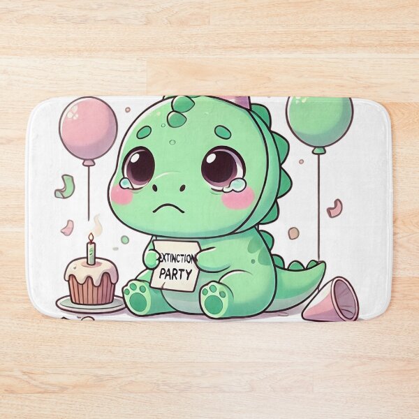 Item preview, Kawaii Dinosaur - Still Waiting For My Extinction Party designed and sold by Guesso.