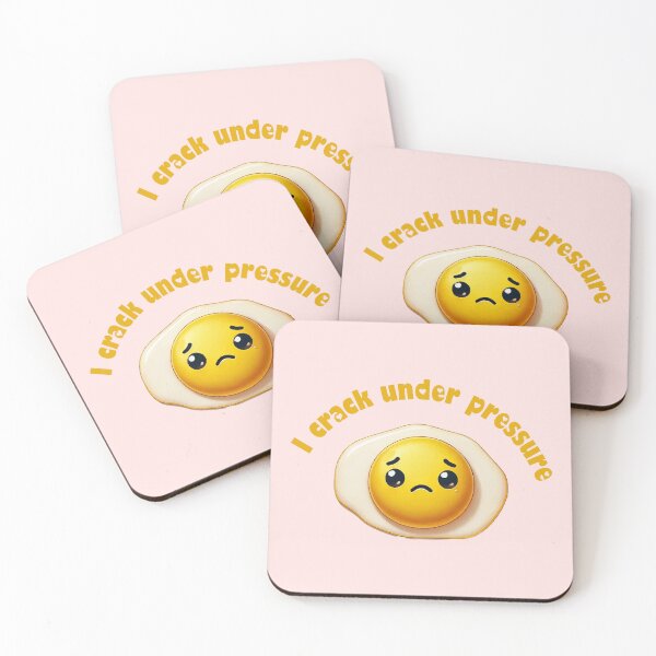 Item preview, I crack under pressure designed and sold by HipsterAnimals.