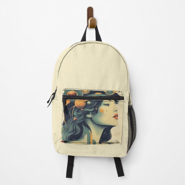 Item preview, Celestial Retro Vintage Girl Graphic designed and sold by Shoot-The-Moon.