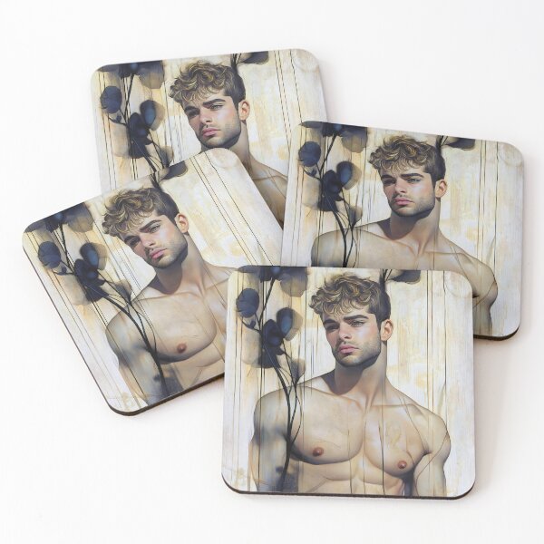 Item preview, Brooding Male Design Gay interest. LBTQIA designed and sold by Shoot-The-Moon.