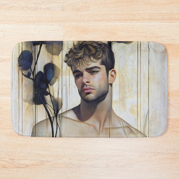 Item preview, Brooding Male Design Gay interest. LBTQIA designed and sold by Shoot-The-Moon.
