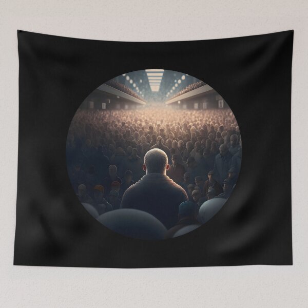Item preview, Alone In A Crowd / Stand Out From The Crowd. Individuality. designed and sold by Shoot-The-Moon.