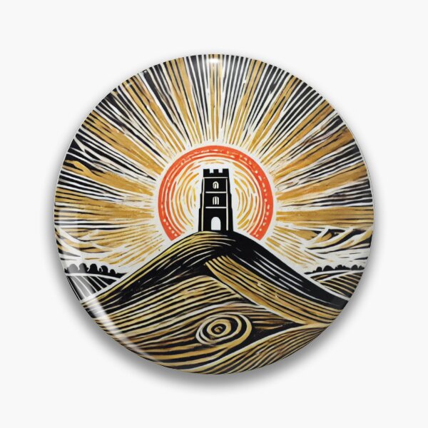 Item preview, Glastonbury Tor designed and sold by FolkFoundry.