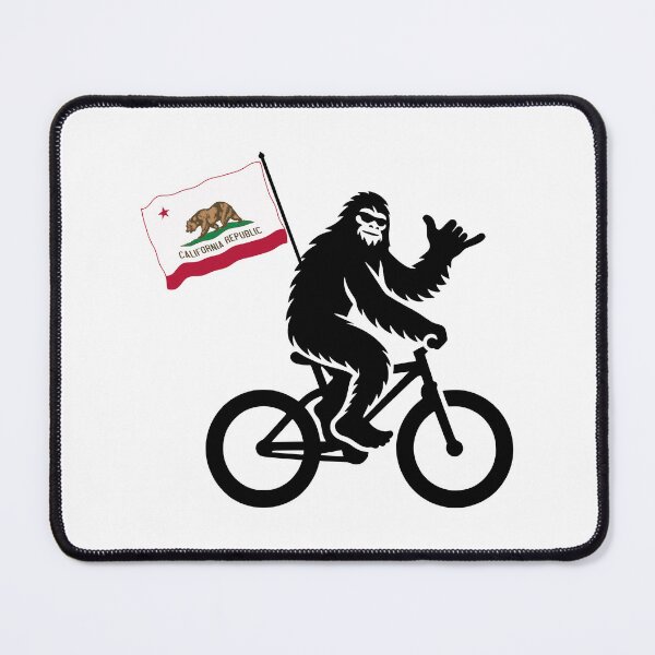 Item preview, Bigfoot Cycling California Flag designed and sold by Esskay Designs.