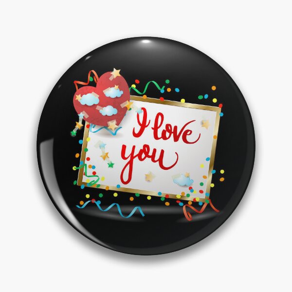 Item preview, I love you, signboard designed and sold by LuisaVenturoli.