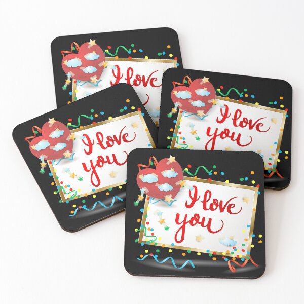 Item preview, I love you, signboard designed and sold by LuisaVenturoli.
