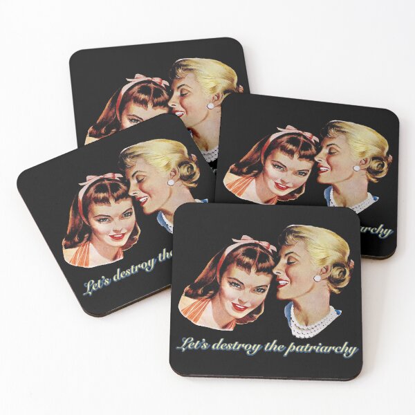 Item preview, Let's destroy the patriarchy - vintage mother and daughter designed and sold by Signs for Dark Times.