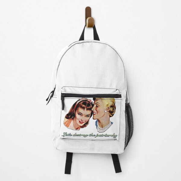 Item preview, Let's destroy the patriarchy - vintage mother and daughter designed and sold by Signs for Dark Times.