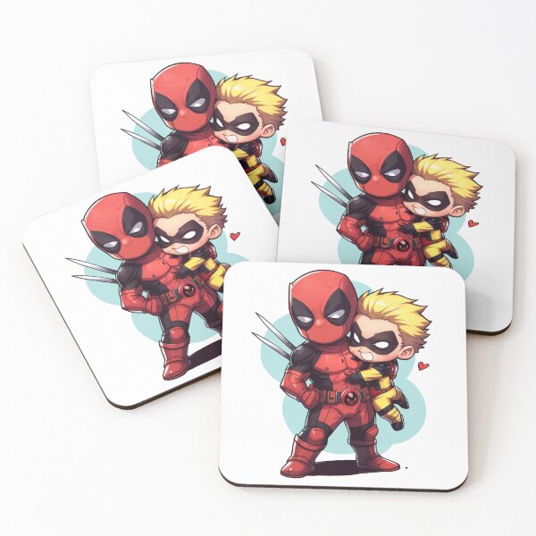 Item preview, Mini Deadpool and Friend Wolverine designed and sold by NEKKI Originals.