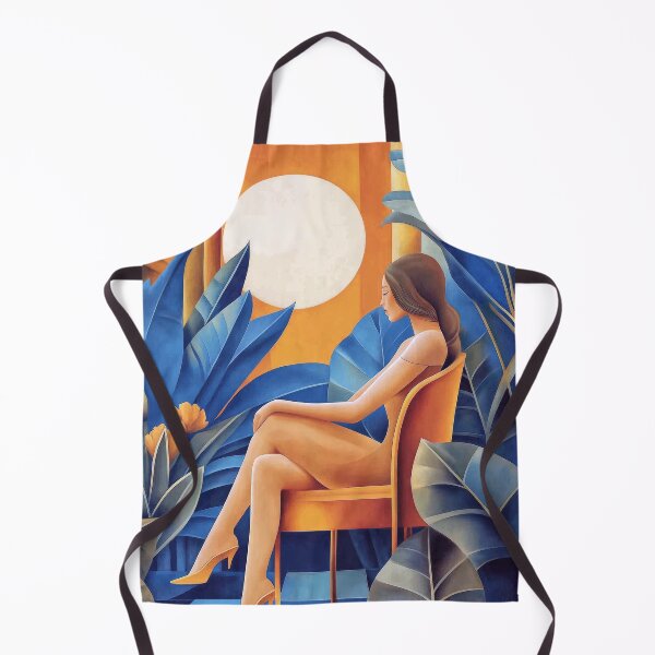 Item preview, Relaxing Lady, complementary colours. designed and sold by Shoot-The-Moon.