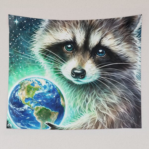 Item preview, Raccoon Protecting The World designed and sold by RubisLeaf.