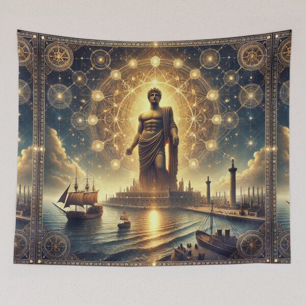 Item preview, The Colossus of Rhodes -  7 Wonders of the World: Timeless Marvels designed and sold by Meta2Physical.