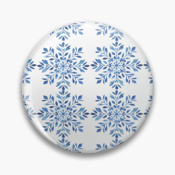 Item preview, Watercolor Snowflake Pattern designed and sold by TojoStudios.