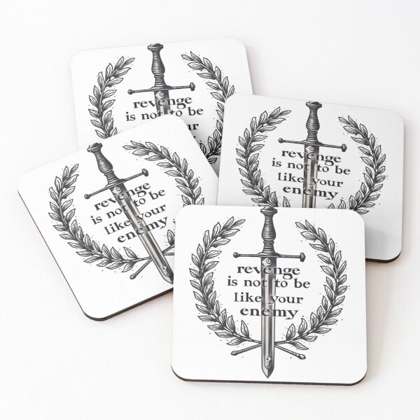 Item preview, Revenge is not to be like your Enemy designed and sold by The Inner Warrior Co.