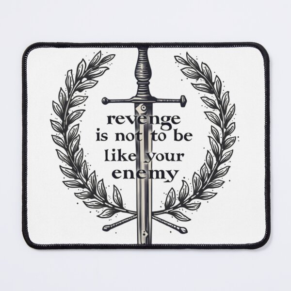 Item preview, Revenge is not to be like your Enemy designed and sold by The Inner Warrior Co.