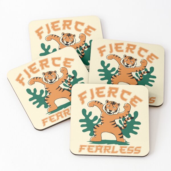 Item preview, Fierce Fearless Tiger designed and sold by FlashCraft Design.