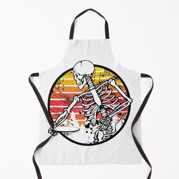 Item preview, Vintage Retro Disc Golf Scull Flying Disc designed and sold by CHAKSTYLE.
