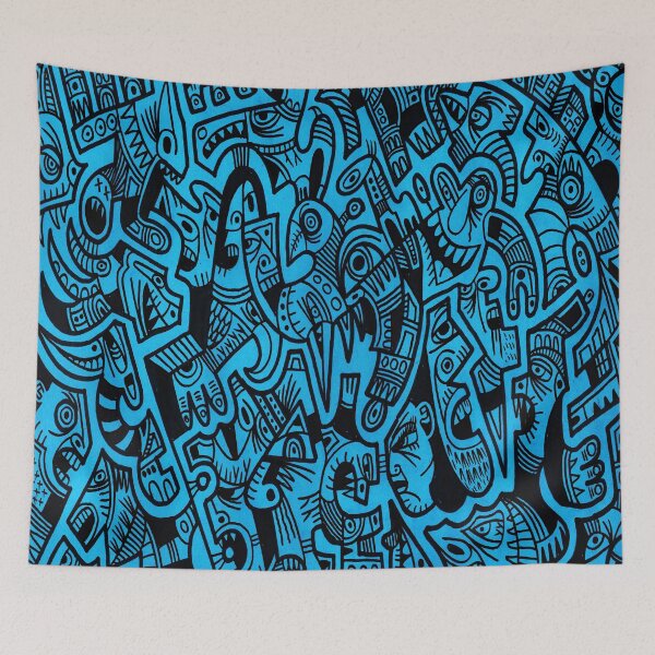 Item preview, THE BLUE FLOOD designed and sold by NICSARTWORLD.